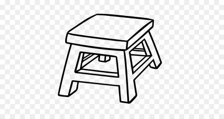 Табуретка схематично