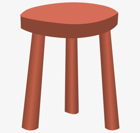 Стул рисовать