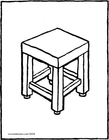 Табурет для рисования