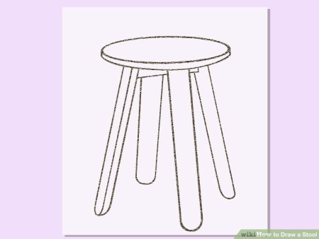 Стул раскраска