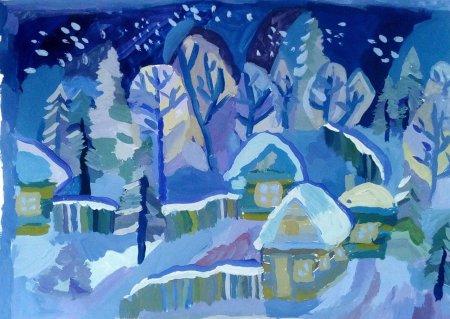 Батик подводный мир