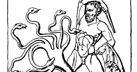 Трехголовая змея гидра