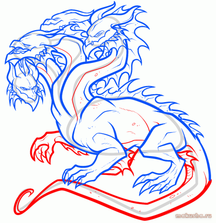 Шестиглавый змей