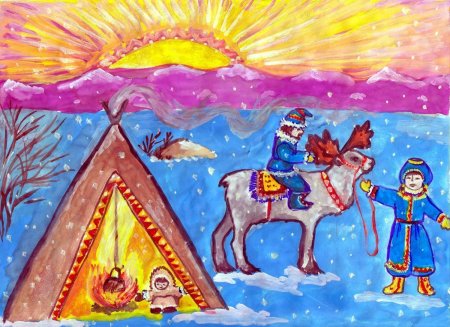 Конкурсные работы в мире сказок