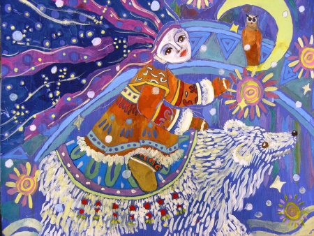 Чукчи, Ханты мансы живопись