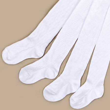 Колготки детские капрон АС-111 Р 7-13 белые СП=6шт МОСКВАРМ