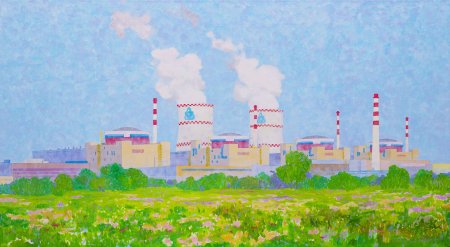 Атомная станция Волгодонск набросок