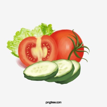 Огурцы помидоры вектор