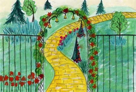 Детские рисунки лето