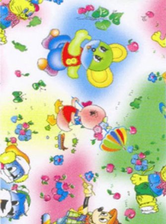 Самоклеящаяся пленка с детским рисунком