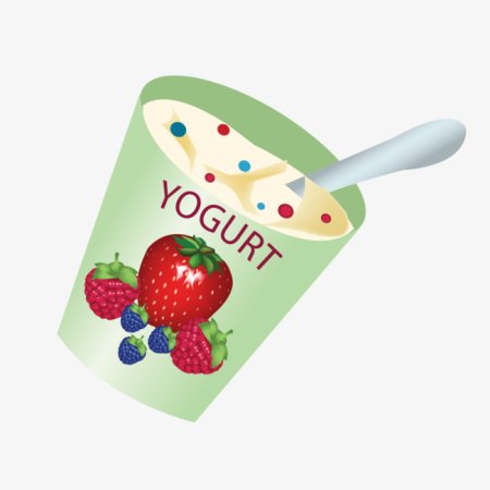 Йогурт рисунок