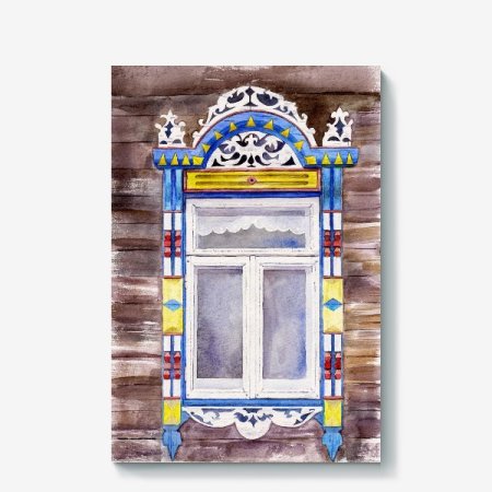 Цветные наличники