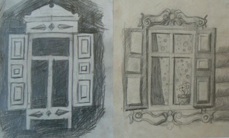 Наличники на окна рисунок