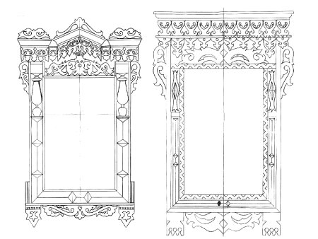 Ставни раскраска для детей