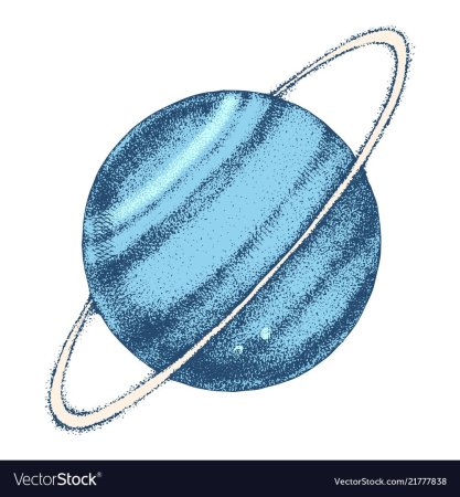 Нарисовать планету Уран