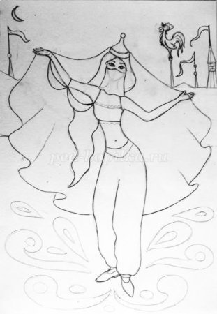 Султан раскраска