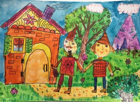 Конкурс рисунков по мотивам сказок 1 класс