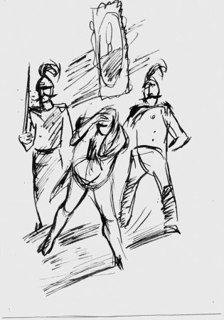 Зарисовки к произведениям Гоголя