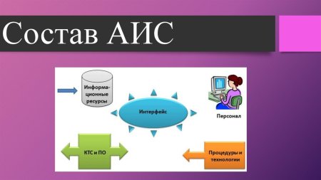 Автоматизированная информационная система состав