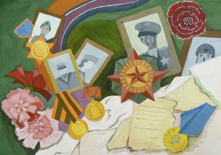 Рисунок ко Дню Победы