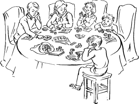 Семья за столом