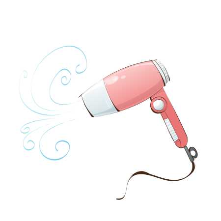 Фен рисовать