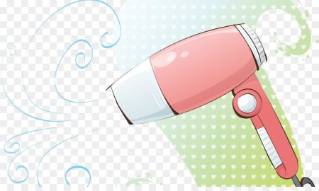 Фен мультяшная