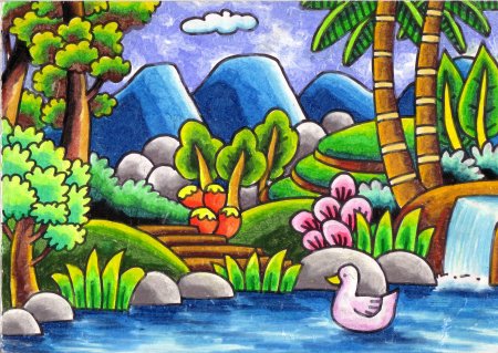 Заповедник рисунок