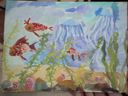 Рисуем аквариум