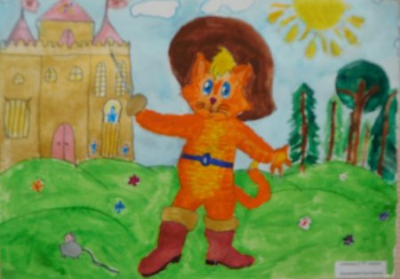 Рисование мой любимый сказочный герой
