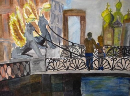 Санкт-Петербург рисунки детей
