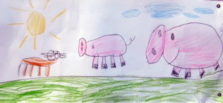 Ужасные детские рисунки