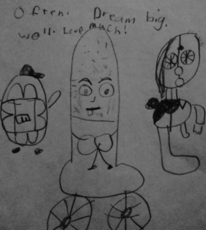 Нелепые детские рисунки