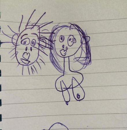 Странные детские рисунки