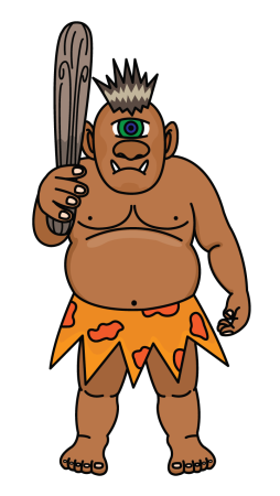 Циклоп рисунок