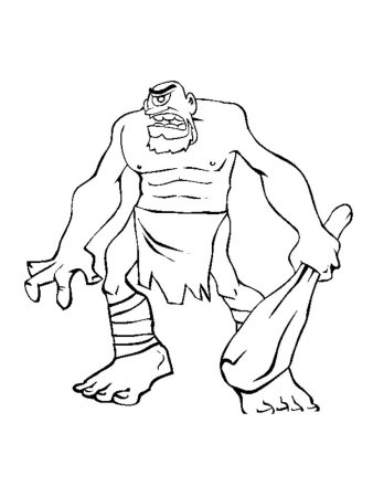 Циклоп Полифем рисунок