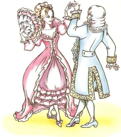 Менуэт рисунок