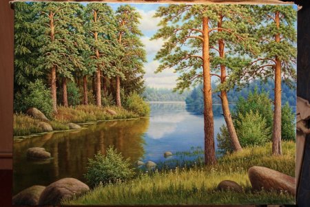 Рисование природы для детей