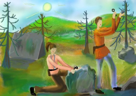 Геолог глазами детей