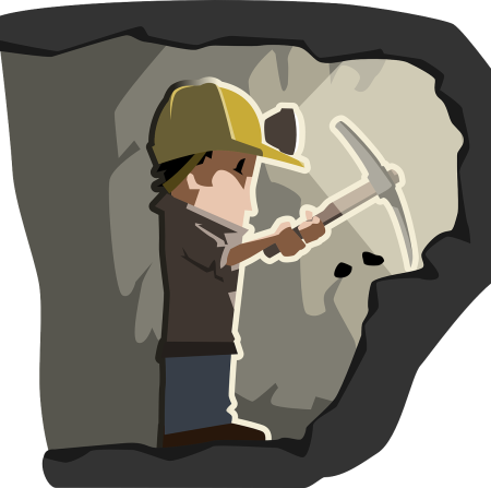 Геолог мультяшный