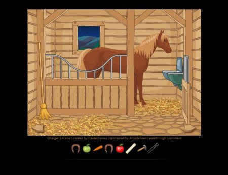 Игра про лошадь побег из конюшни