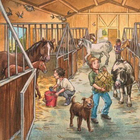 Коровник для детей