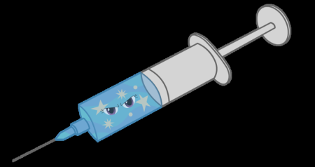 Шприц нарисованный