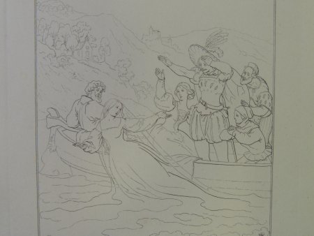 Баллада Жуковского Кубок рисунок