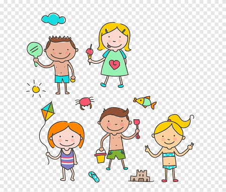 Векторная иллюстрация дети