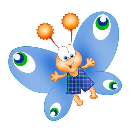 Летние цветы на прозрачном фоне