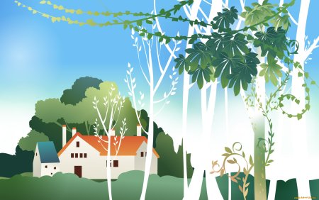 Весенняя абстракция