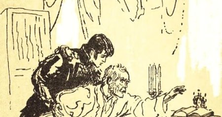 Иллюстрация к роману Дубровский и Троекуров