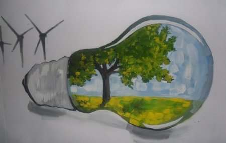 Рисунок на тему экология и энергосбережение
