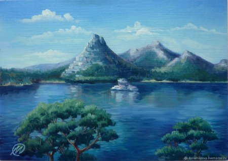 Картина Садырбаева Боровое